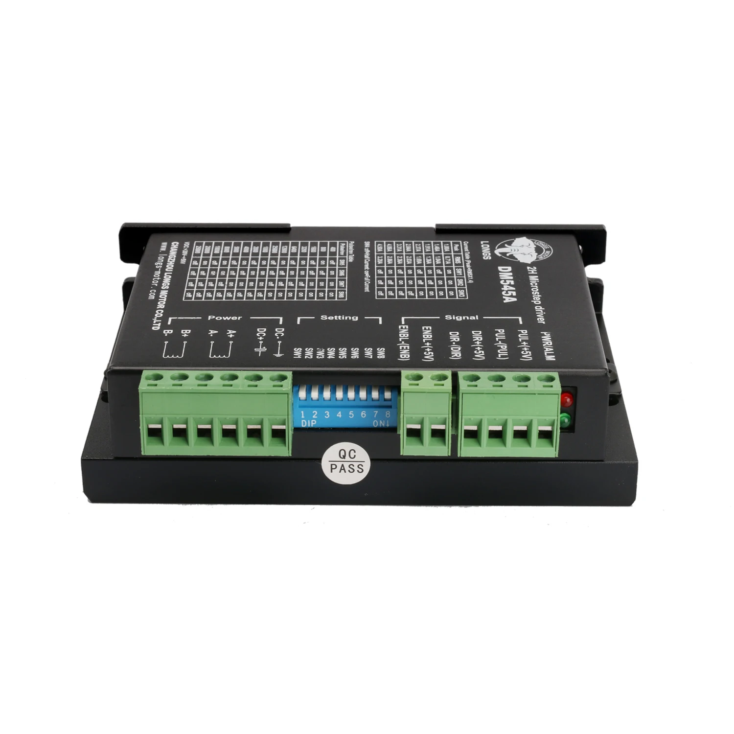 Новинка! Nema23/34 драйвер микрошагового двигателя DM545A пик 4.5A DC + 20 ~ 50V 128MICSTEPS CNC