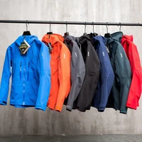 11331250 arc three layer outdoor waterproof jacket for men gore texpro sv jackets male casual hiking coat men clothing