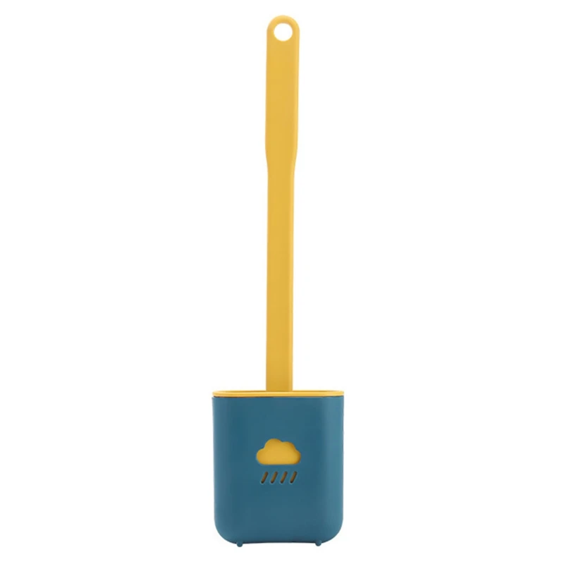 

Silicone Toilet Brush Holder Toilet Brush Set Toilet Brush W/ Container W/ Quick Drying Holder for Home Office Hotel