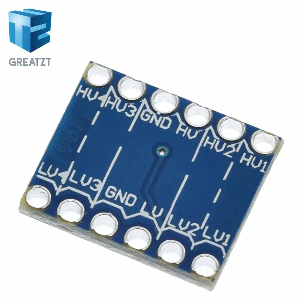 GREATZT 10 шт. 4 канала межсоединений интегральных схем I2C материнскую плату преобразователь уровня двунаправленный при напряжении от 5 В до 3,3 V