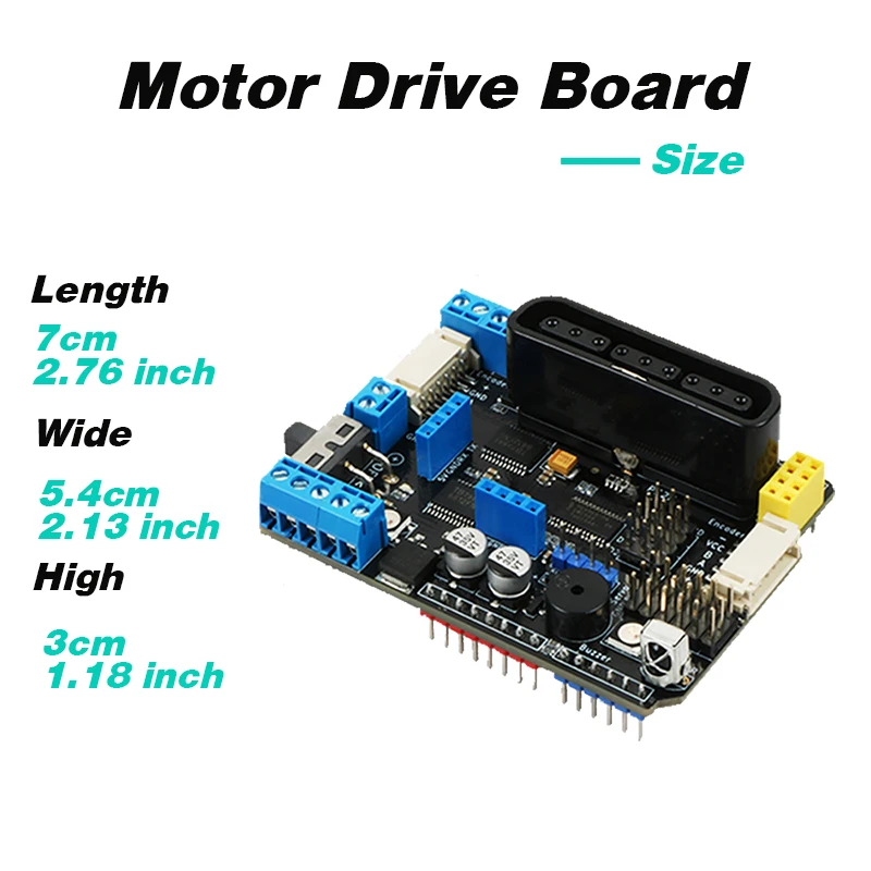 Совместимость с arduino R3 четырехсторонняя плата драйвера двигателя PS2 Bluetooth умный