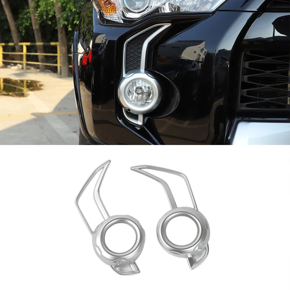 

Передняя противотуманная фара для 4runner 2014-2021 SR5/TRD Pro, декоративная крышка, декоративная наклейка, автомобильные Внешние аксессуары, ABS, красн...