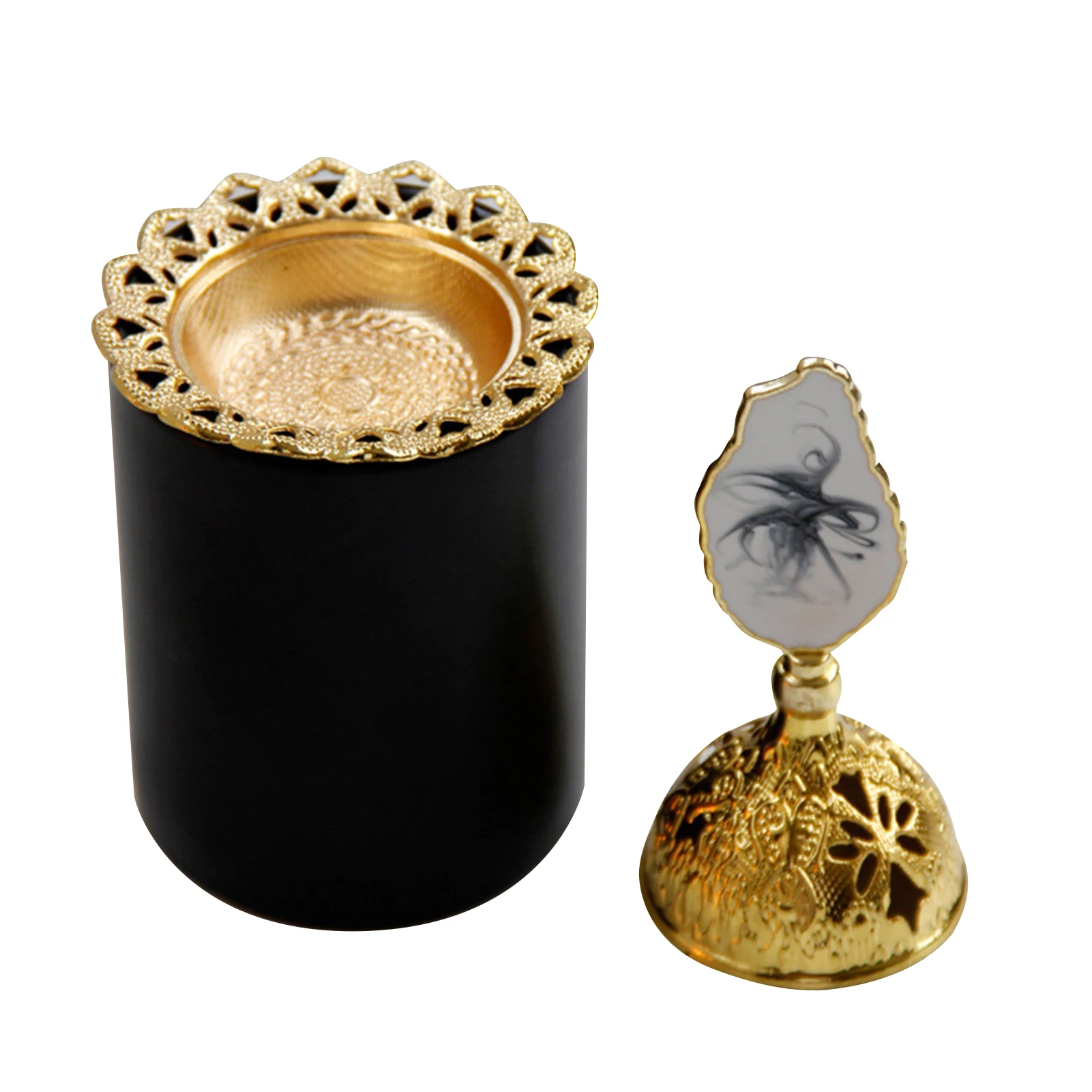 Керамическая курильница в скандинавском стиле для благовоний с ИД покрытием