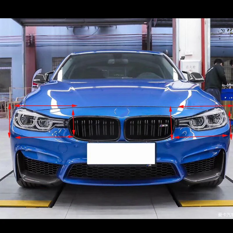 

For BMW 3 Series 2013-2015 F30 F35 Car Lampshade Headlampshade Pc Faceshade Headlamp Transparent Lamp Shell Decoration