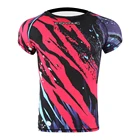 Дышащая футболка для фитнеса, ММА, Красный Лев, кикбоксинга, тигр, Муай Тай, футболка, джитсу, Рашгард, боксерские санды, мужские толстовки для ММА