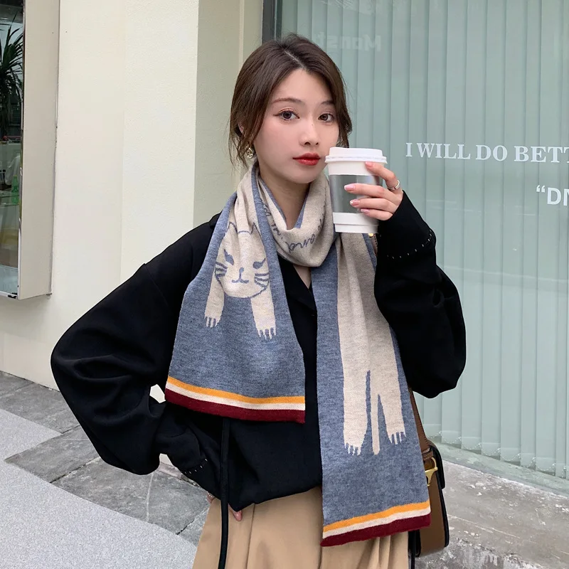 

Зимний шарф tessel, мягкие теплые шарфы из пашмины, Женская шаль, шарфы, шарфы, зимние женские шарфы