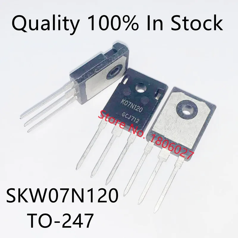 

5 шт./лот K07N120 SKW07N120 TO-247 точечная распродажа