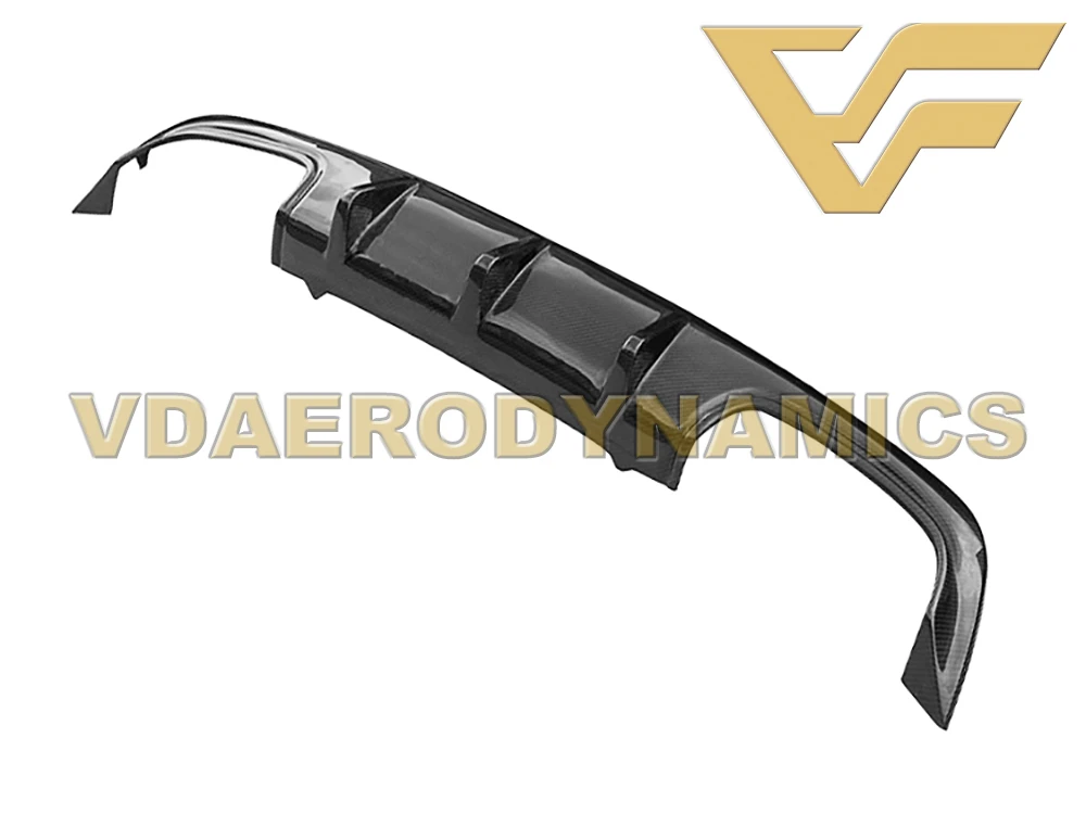 Задний диффузор из углеродного волокна подходит для 2011-2015 Benz R172 SLK200 SLK300 SLK350 VAD-AMG |