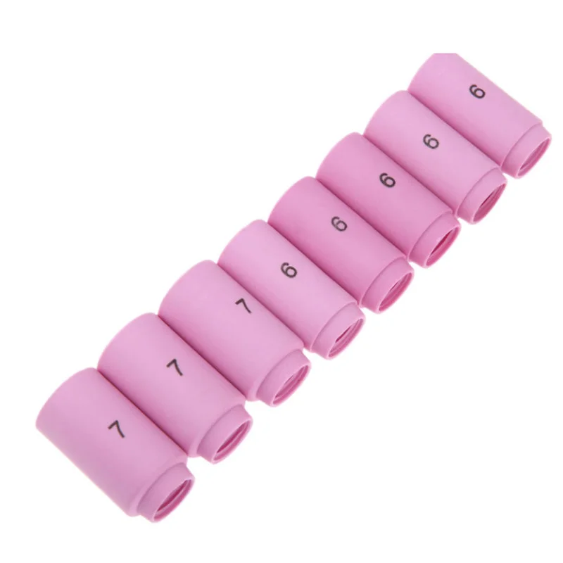 53pcs TIG Welding Torch Gas Lens Collet Body Consumables Cup Kit For WP-9/20/25 4 Argon Arc Back Cover WP-9 WP | Инструменты