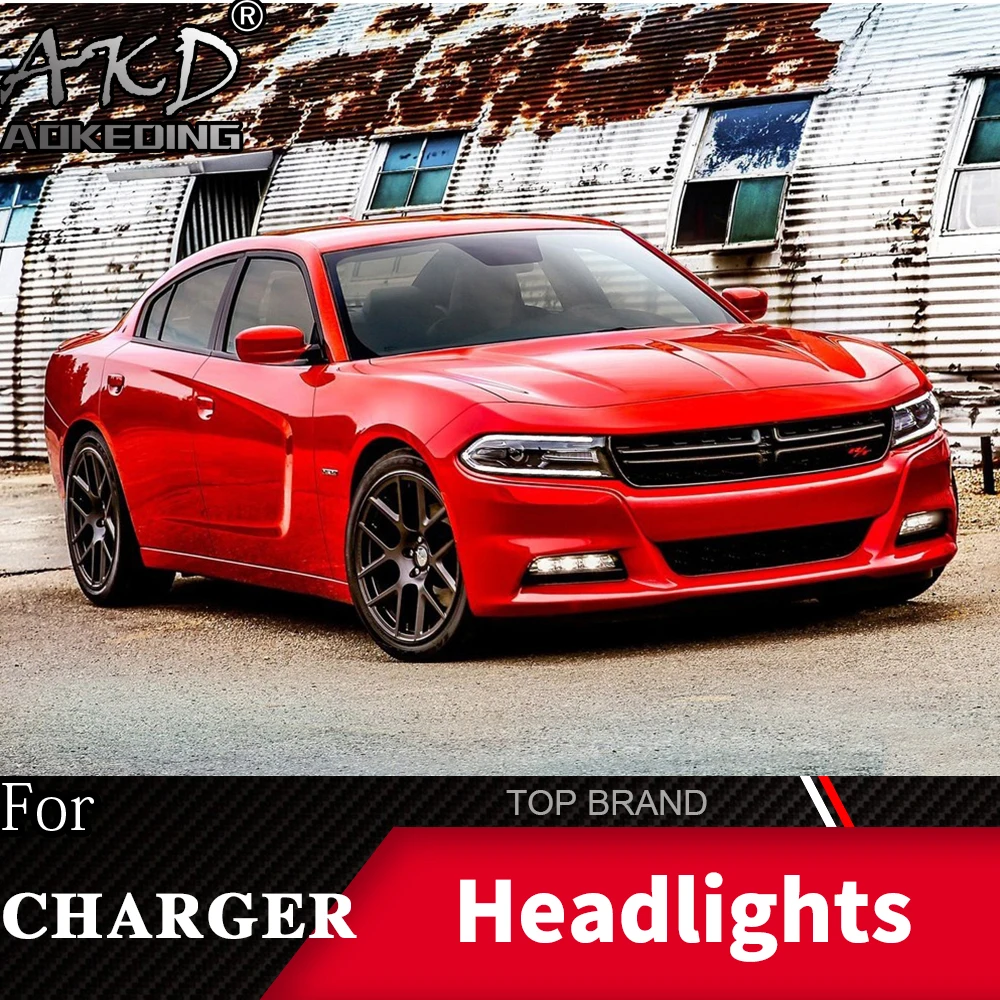 Головной фонарь для автомобиля Dodge charger- фары Противотуманные фары Дневные ходовые огни DRL H7 светодиодный Биксеноновая лампа автомобильные аксессуары