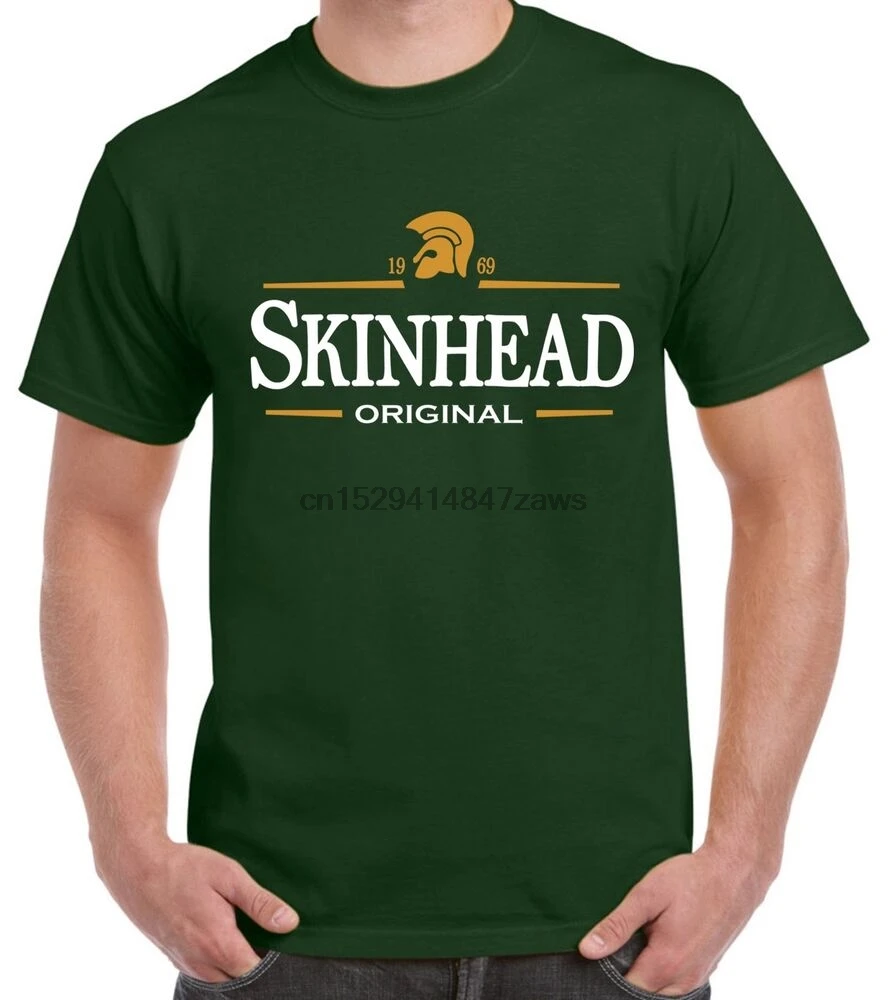 Мужская футболка с оригинальным логотипом Skinhead|Мужские футболки| |