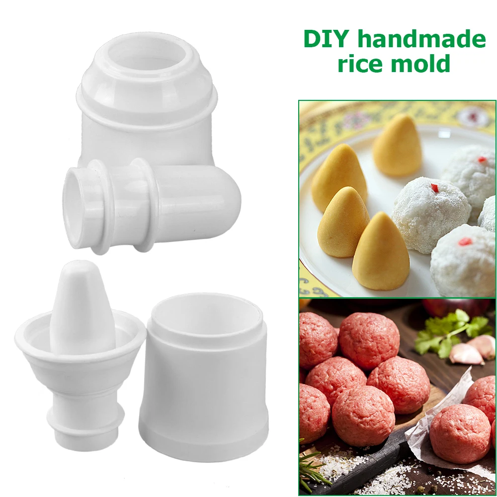 

Rice Ball Mold Press Sushi Maker Arancini Maker DIY Reusable Multipurpose Meat Ball Mould Handmade Bento Mould Kitchen Gadgets