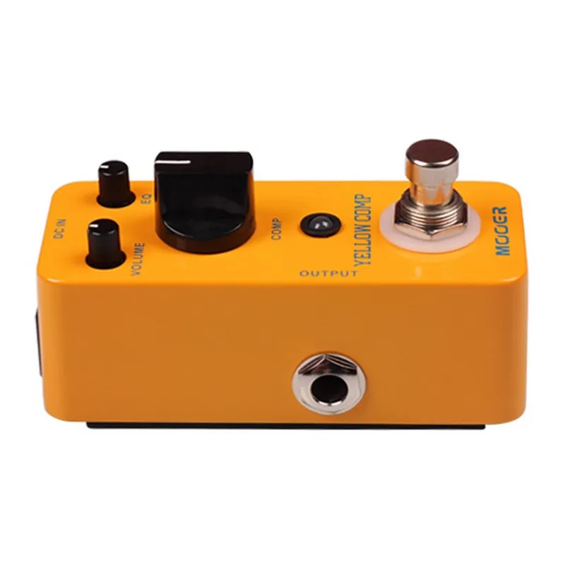 

MOOER Micro Mini Optical Compressor Pedal Guitar Effect Processor Yellow Comp for Electric Guitar Accessories Parts True Bypass