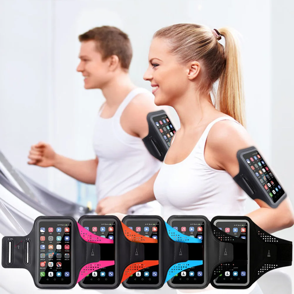 

Men Women Running Sports Phone Case Arm Band Bag Outdoor Sports Phone Holder Armbands Sports Accessories