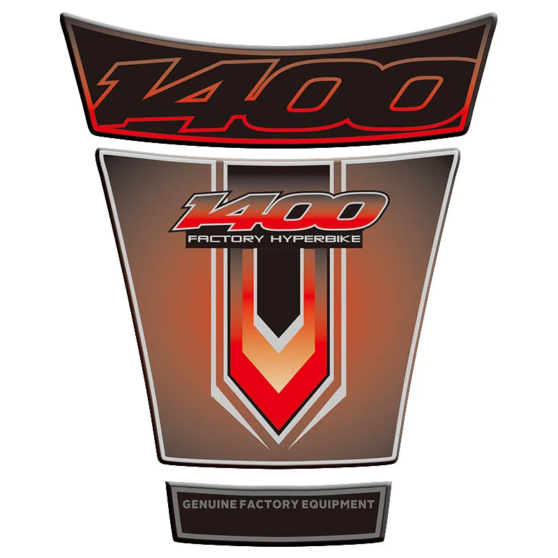 3D-наклейки на топливный бак мотоцикла защитные наклейки для Suzuki GSX 1400 GSX1400 2001 - 2008