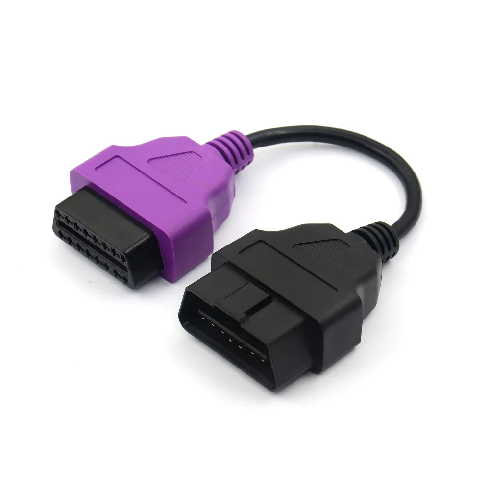 Newest 4pcs/Set For Fi*at OBD2 Connector Diagnostic Cable ECU Scan MultiECUScan Adaptor for | Автомобили и мотоциклы