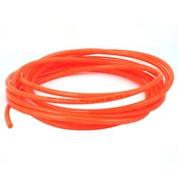 uxcell 5m long 6mm x 4mm dia pneumatic polyurethane pu air tube tubing pipe hose orange