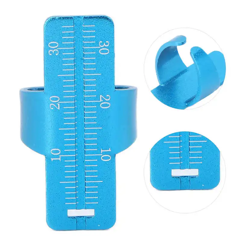 Эндододонтический измерительный прибор рулетка для пальцев из алюминиевого