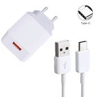 5V 2.1A адаптер для зарядного устройства USB Type C для Samsung S8 S9 S10 A31 A51 A50 A30 A70 OPPO Reno A52 A72 A92 кабель