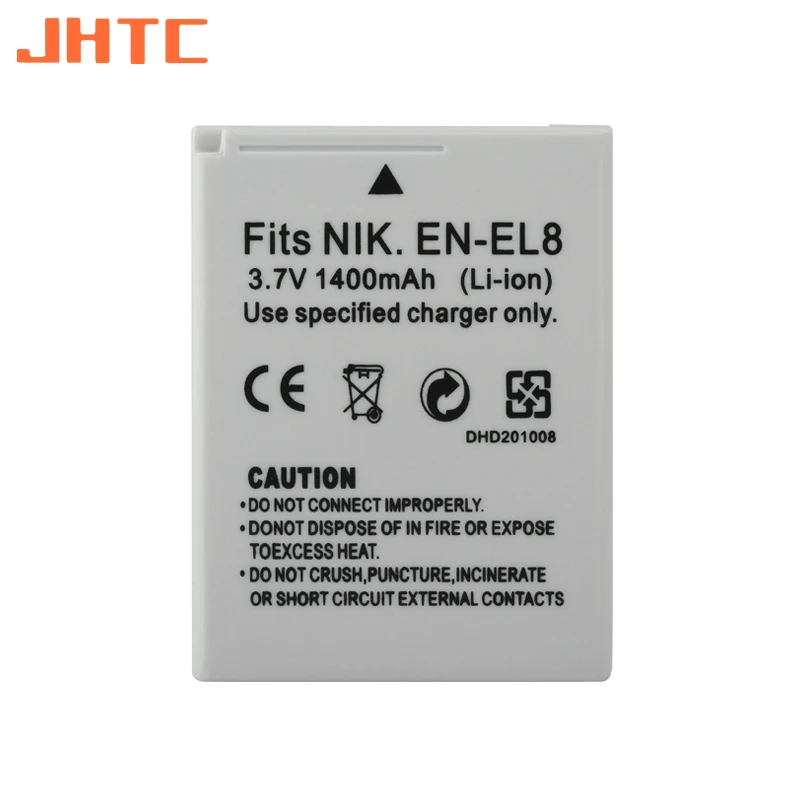 Аккумулятор для камеры EN EL8 ENEL8 1400 мАч NIKON CoolPix P1 P2 S1 S2 S3 S5 S50 S51 S52 PM087|Цифровые