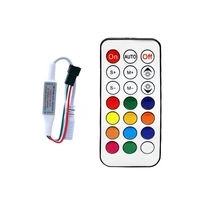 21keys rf led pixel strip light controller dc for ws2811 ws2812b sk6812 1903 with remote control lamp dc5 24v