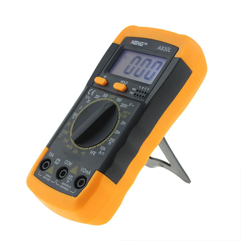 Handheld Digital Multimeter Avometer Resistance Circuit Tester Measuring Tool