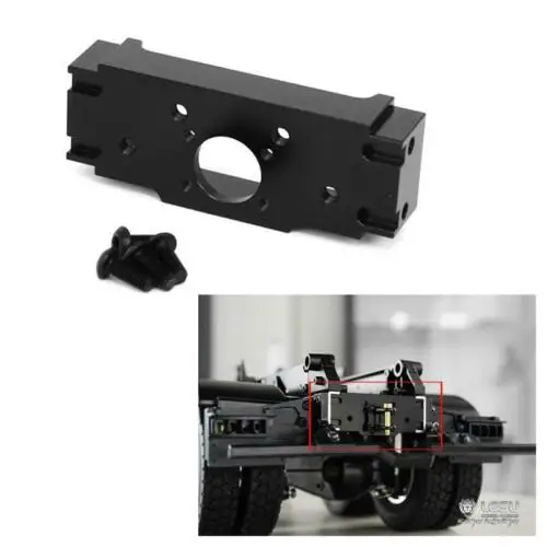 LESU 1/14 CNC металлический задний трансформатор Tmy DIY RC Bz 3348 модель трактора|Детали и
