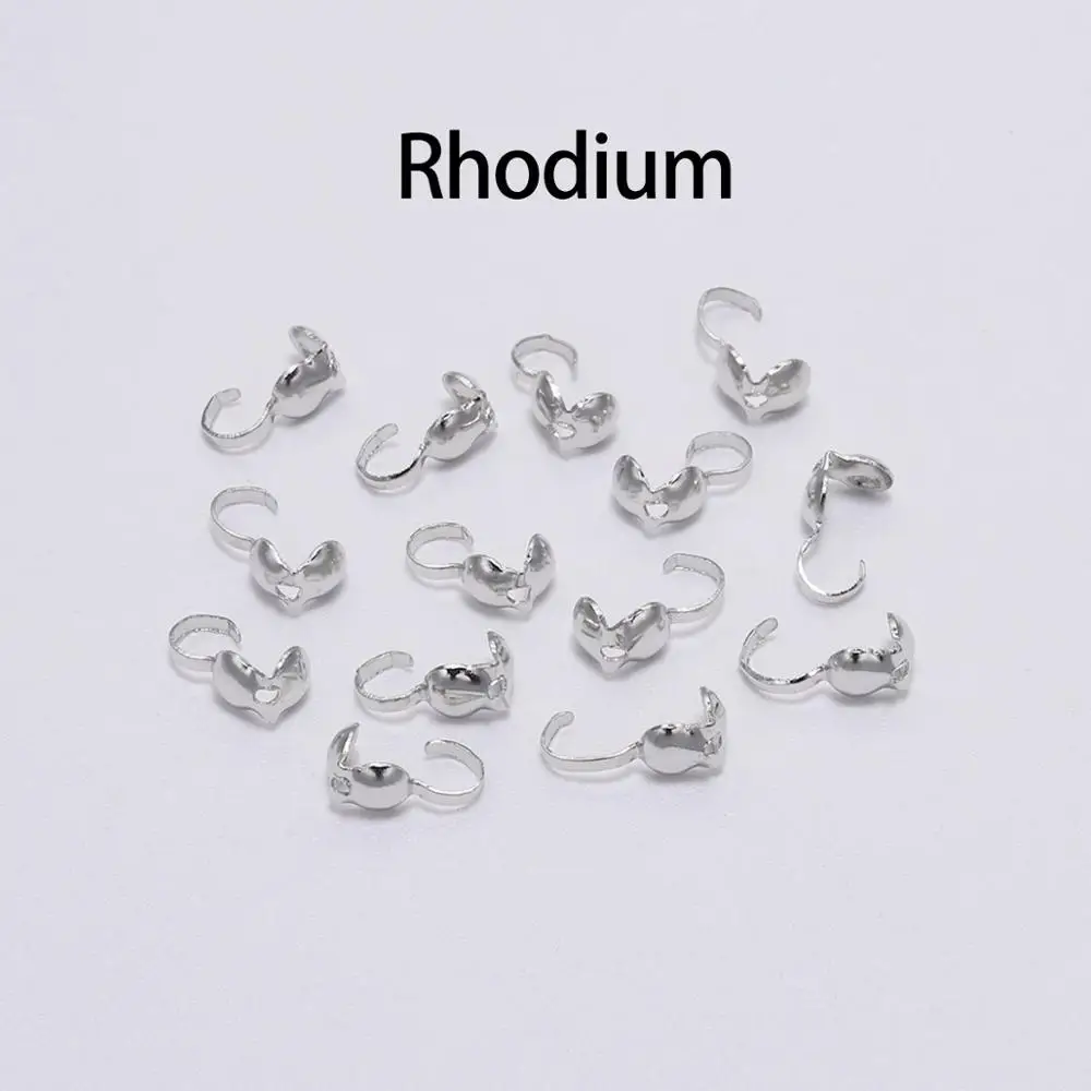 200 шт./лот коннектор для шариковой цепи застежка Концевики бусин соединители