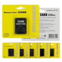 for ps2 8mb64mb128mb256mb memory card memory expansion cards suitable for sony playstation 1 ps2 black memory card wholesale