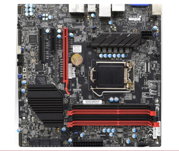 

Pre-shipment test For C7Z97-MF game Workstation Board Z97 MATX LGA1150 Original Used motherboard