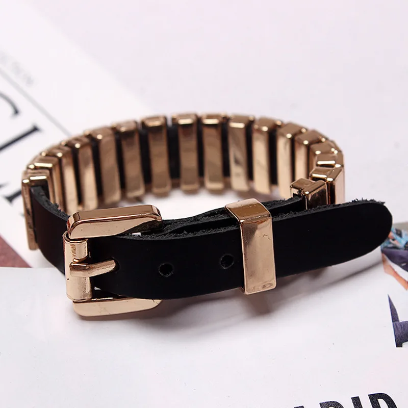 WKOUD EAM бижутерия/2020 Новая модная металлическая пряжка для ремня браслет с пряжкой