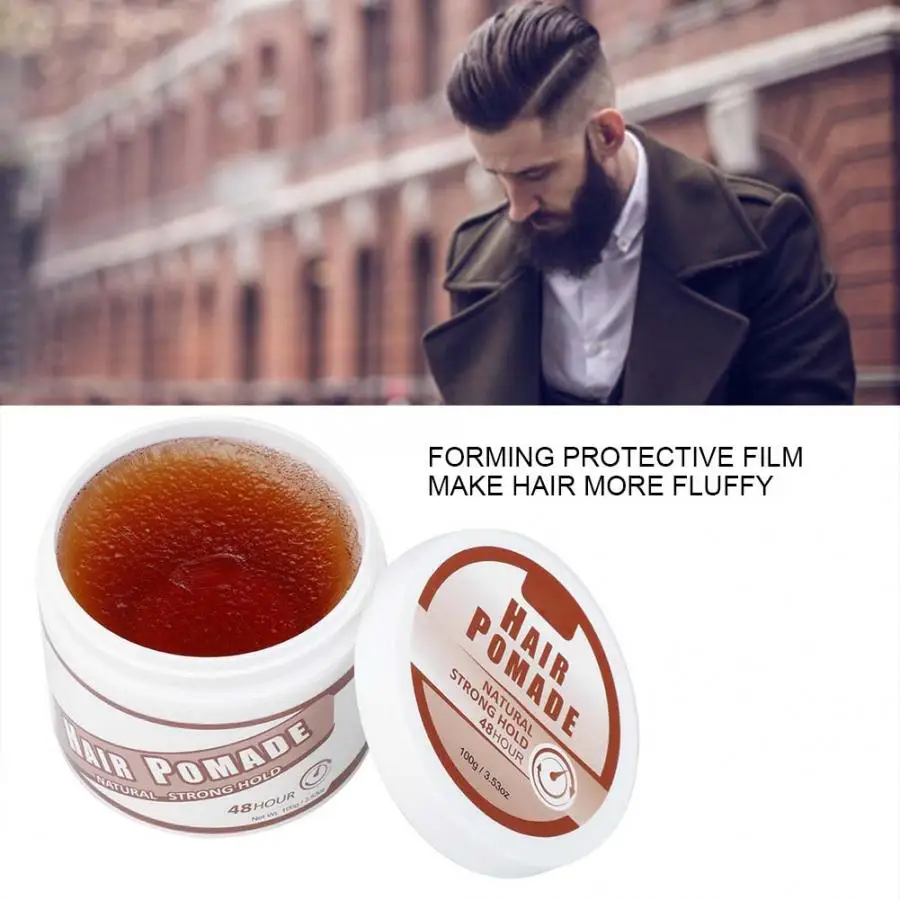 Винтажное стильное матовое масло для моделирования волос 100 г ухода за волосами