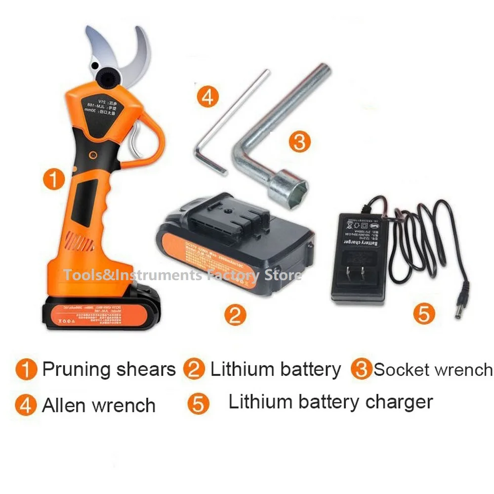 Электрические садовые ножницы Аккумуляторные 600 Вт 21 в | Инструменты