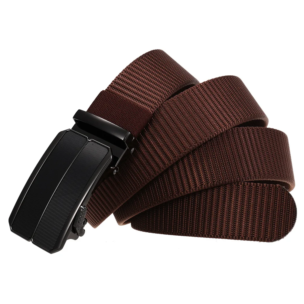 Мужской нейлоновый ремень с храповым механизмом автоматической металлической