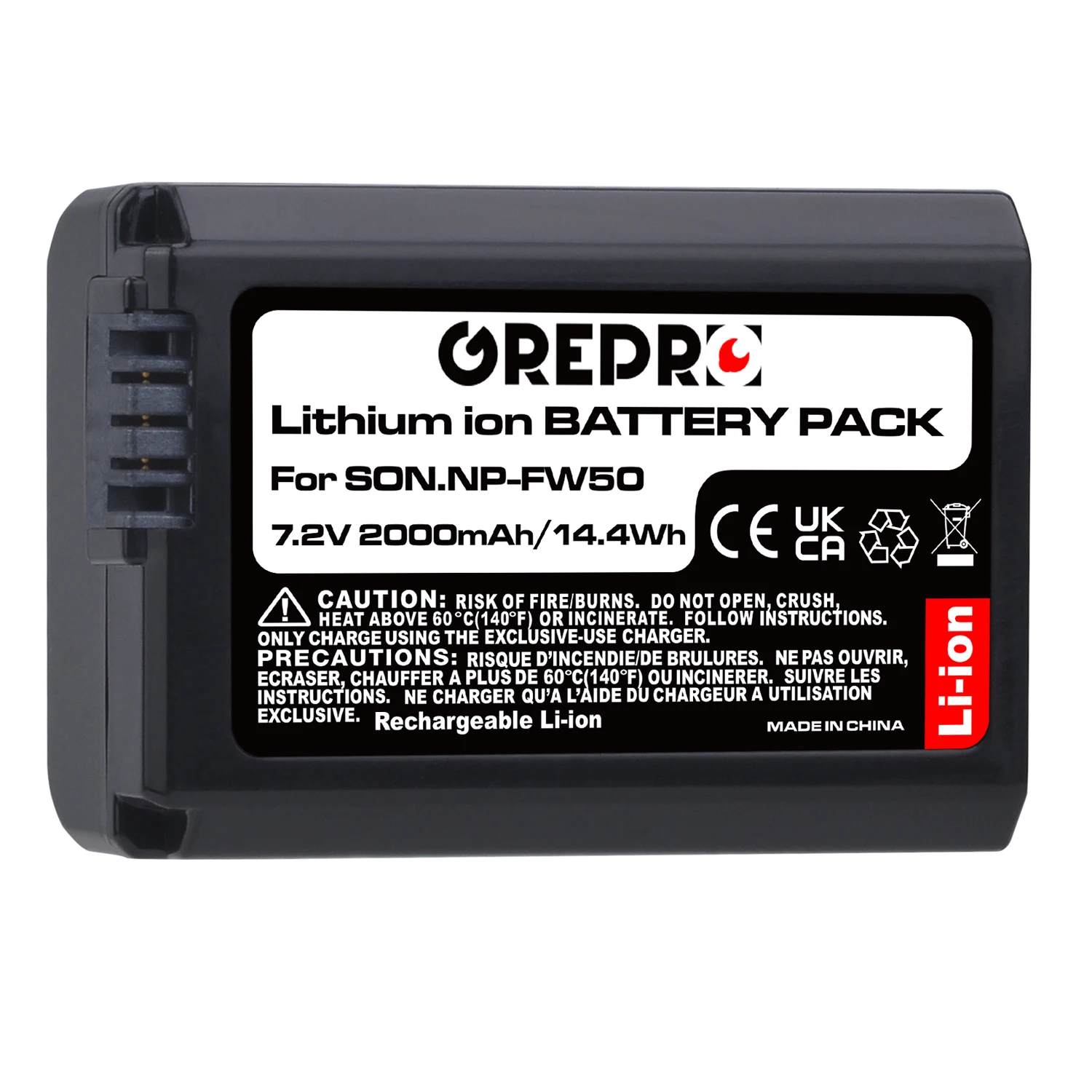 Аккумулятор NP FW50 емкостью 2000 мАч с ЖК-зарядным устройством для Sony NEX-3A ILCE-7 NEX-5N