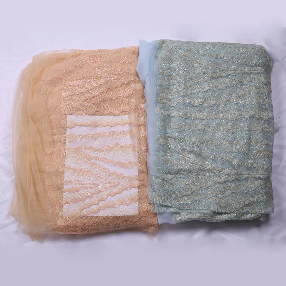 Кружевная ткань с вышивкой в африканском стиле французская сетчатая кружевная