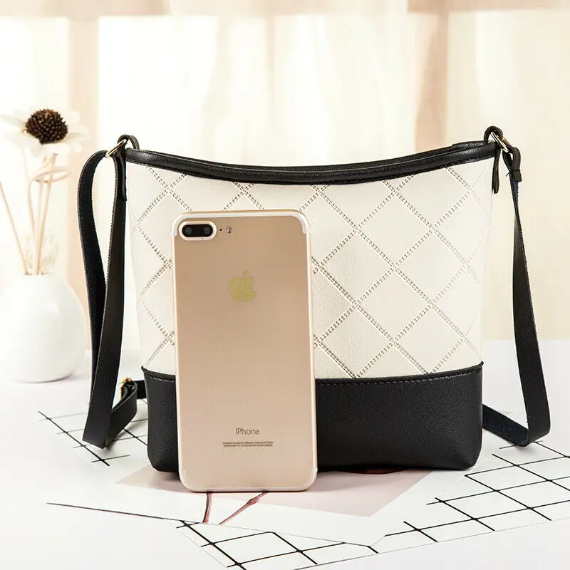 

Bolso Mujer 2020 New Trendy Women Handbag Ladies PU Leather Large Capacity Totes Handbags Spring Tote Plaid Print Lady HandBag