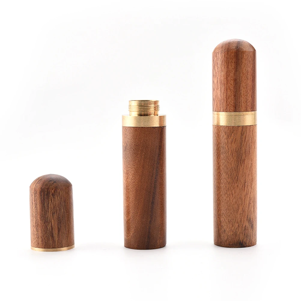 

Wooden Needle Storage Tube with Smooth Touch Sewing Supplies Needle Tube