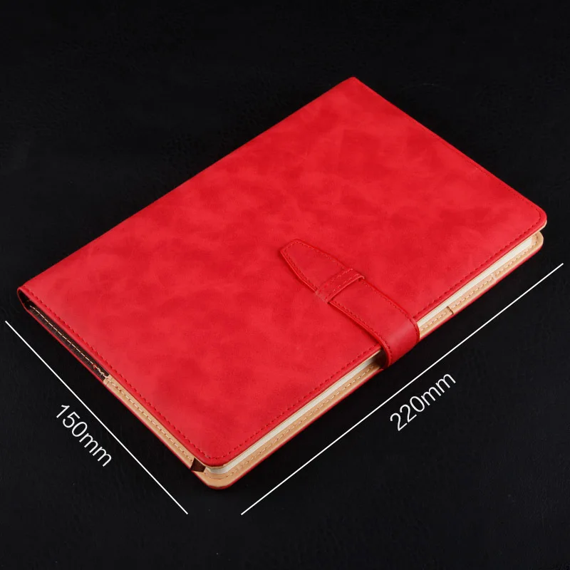 High Archives Business Affairs Notebook Gift Suit A5 Meeting Record Book Imitate Skin Notepad | Канцтовары для офиса и дома