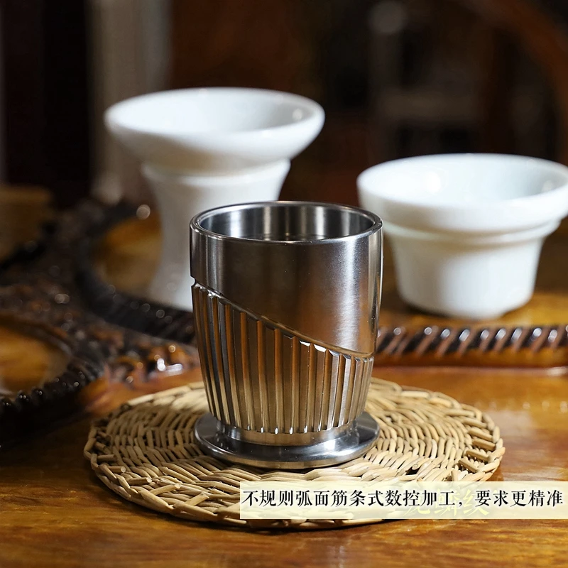 

Повседневная титановая чайная кружка для кемпинга, вина, кофе, уличная миниатюрная посуда, чашка, ручка-держатель, легкий походный титановый портативный винный