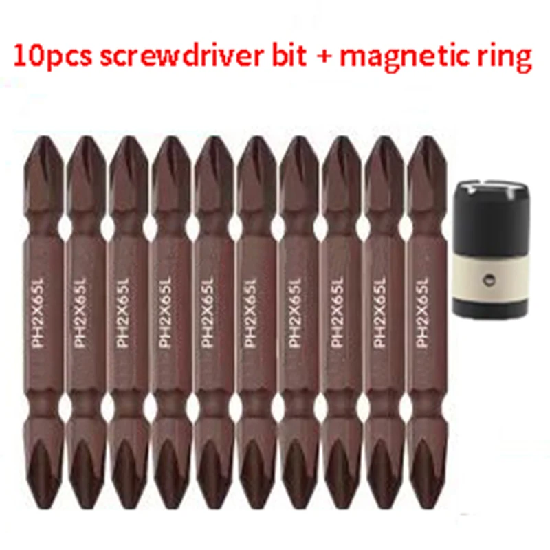 

Cross Screwdriver Bit Set ph2 Bits Precision Impact driver Magnetic Anti Slip Magnet Driver Hex Shank Electric Tool Accessorie