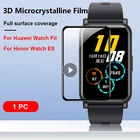 Мягкая защитная пленка для смарт-часов с 3D изогнутым полным краем для Huawei Watch, подходит для Honor Watch ES, защитный чехол для экрана