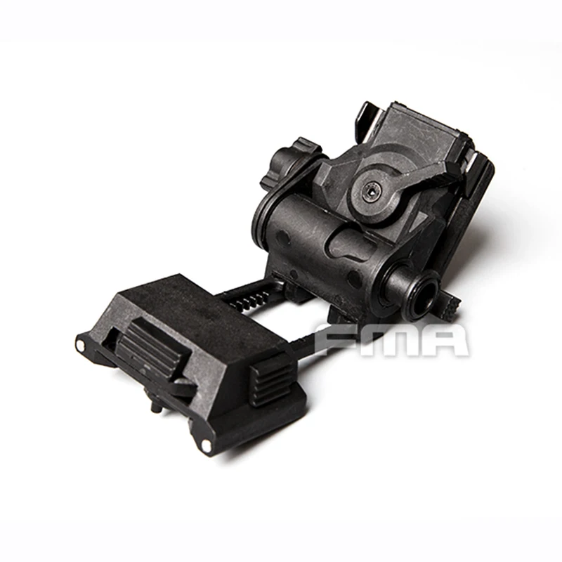 Пластиковый шлем для страйкбола L4G24 Night Vision Googgles NVG черное крепление тактического
