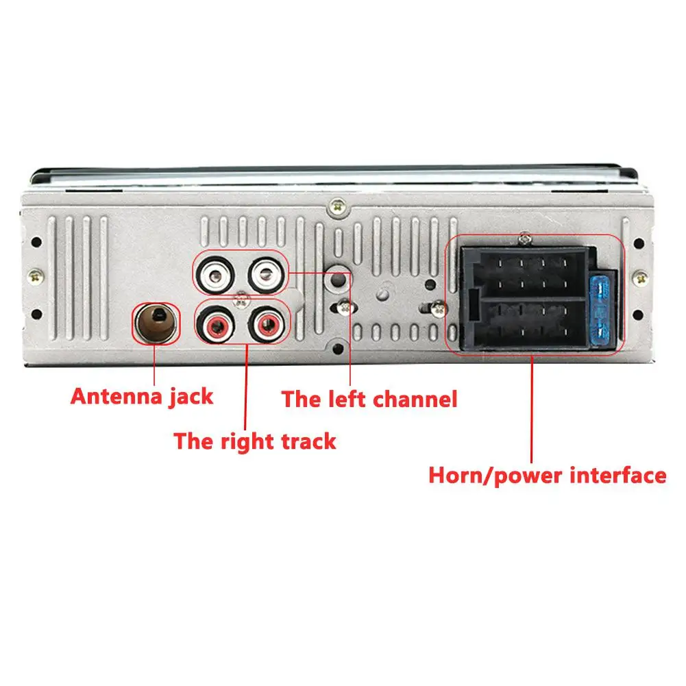 Автомобильный MP3 плеер Studyset стерео система с Bluetooth 4x60 Вт 12 В Вход Aux Типоразмер 1