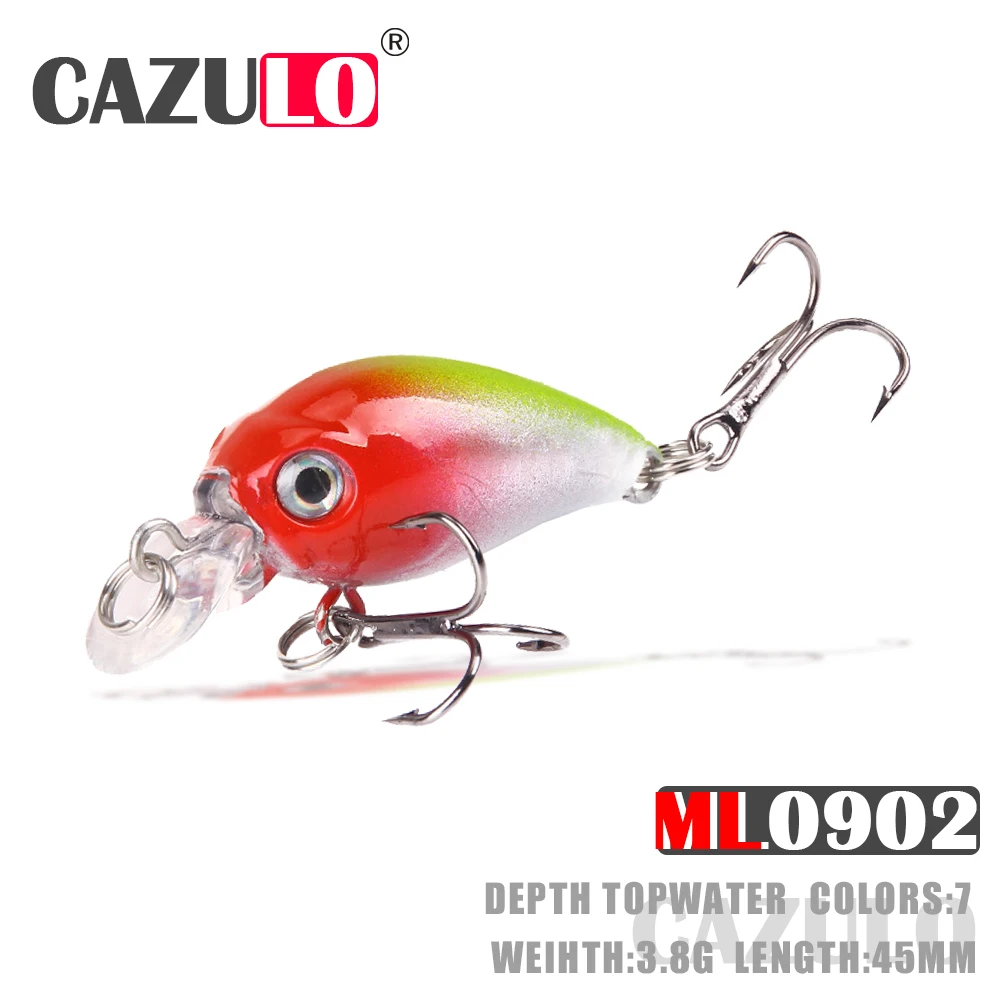 

Crankbait Fishing Lure Weights 3.8g 45mm Isca Artificial Floating Baits Topwater Accessories Pesca Wobblers For Blackfish Leurre