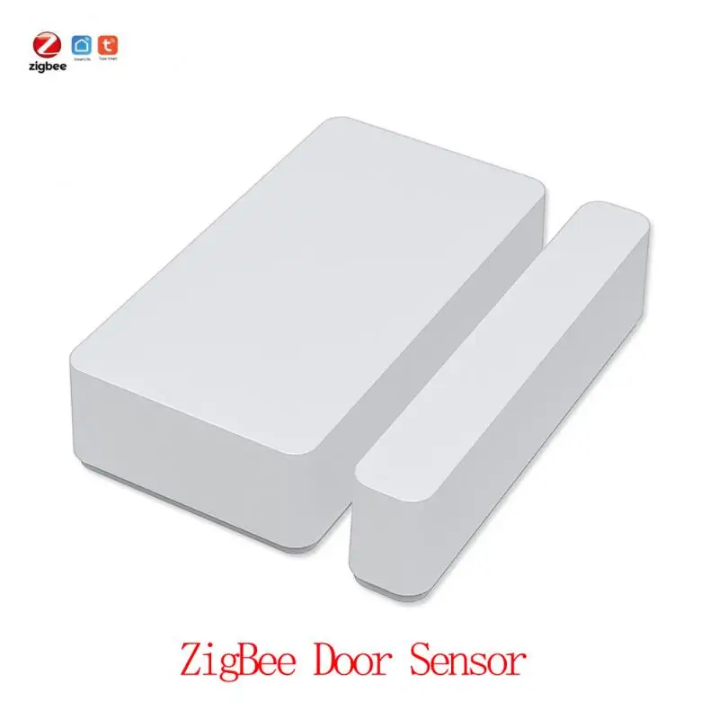 

Tuya Zigbee3.0 Smart WiFi Door Sensor Door Open/Closed Detectors Window Sensor Compatible With Alexa Google Home Smart Life APP