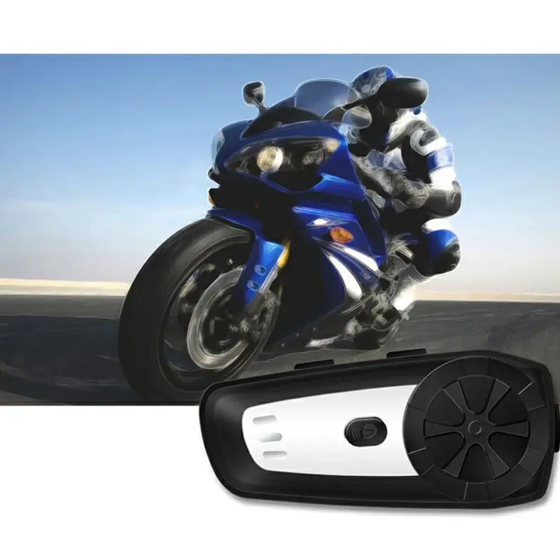 Motorcycle Helmet Intercom M6 Bluetooth Headset Waterproof Interphone H4GC | Автомобили и мотоциклы