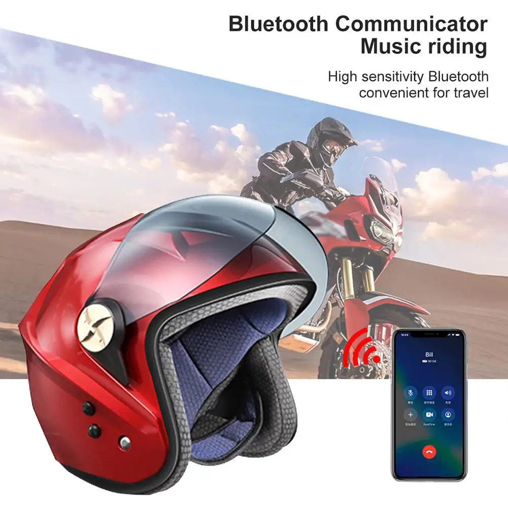 

Motorcycle Scooter Helmet Solar Power Smart Bluetooth Summer Cooling Fan Comfortable Solar Power Cycling Motorcycle Helmet Cap