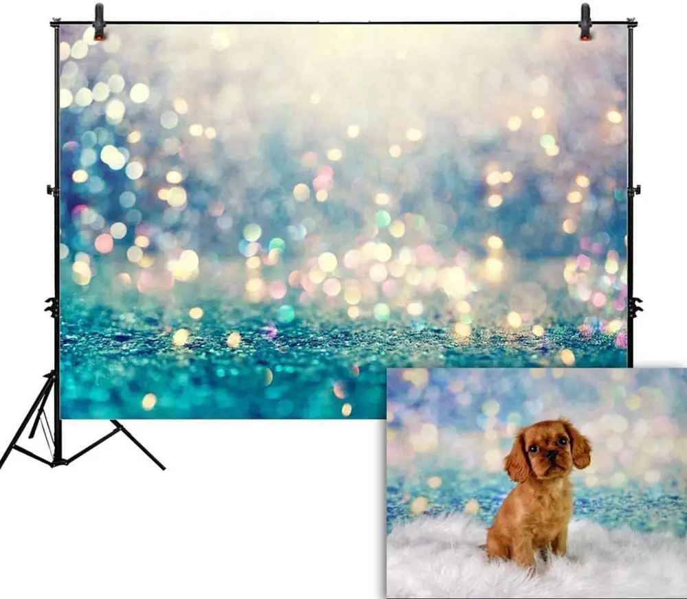 Золотой блеск горошек светильник боке одежда для свадьбы дня рождения ребенка Pet