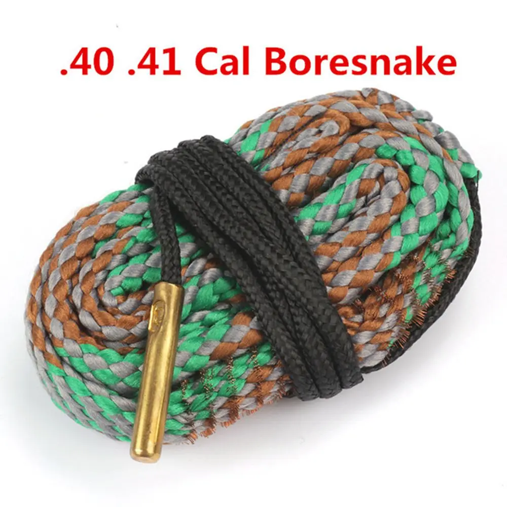 Охотничий пистолет для чистки BoreSnake. 40 . 41 Cal винтовка ствол щетка чистая змея |